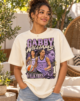 Gabby Williams Vintage T-shirt | Valkyries Graphic Tee