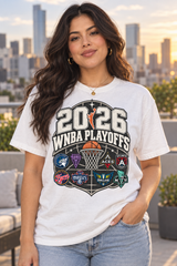 2026 WNBA Playoffs T-Shirt | Basketball Championship Teams Tee