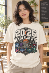 2026 WNBA Playoffs T-Shirt | Basketball Championship Teams Tee