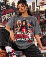 Angel Reese T-shirt | Defensive Player T-Shirt | WNBA DPOY | Atlanta Dream