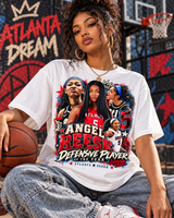 Angel Reese T-shirt | Defensive Player T-Shirt | WNBA DPOY | Atlanta Dream