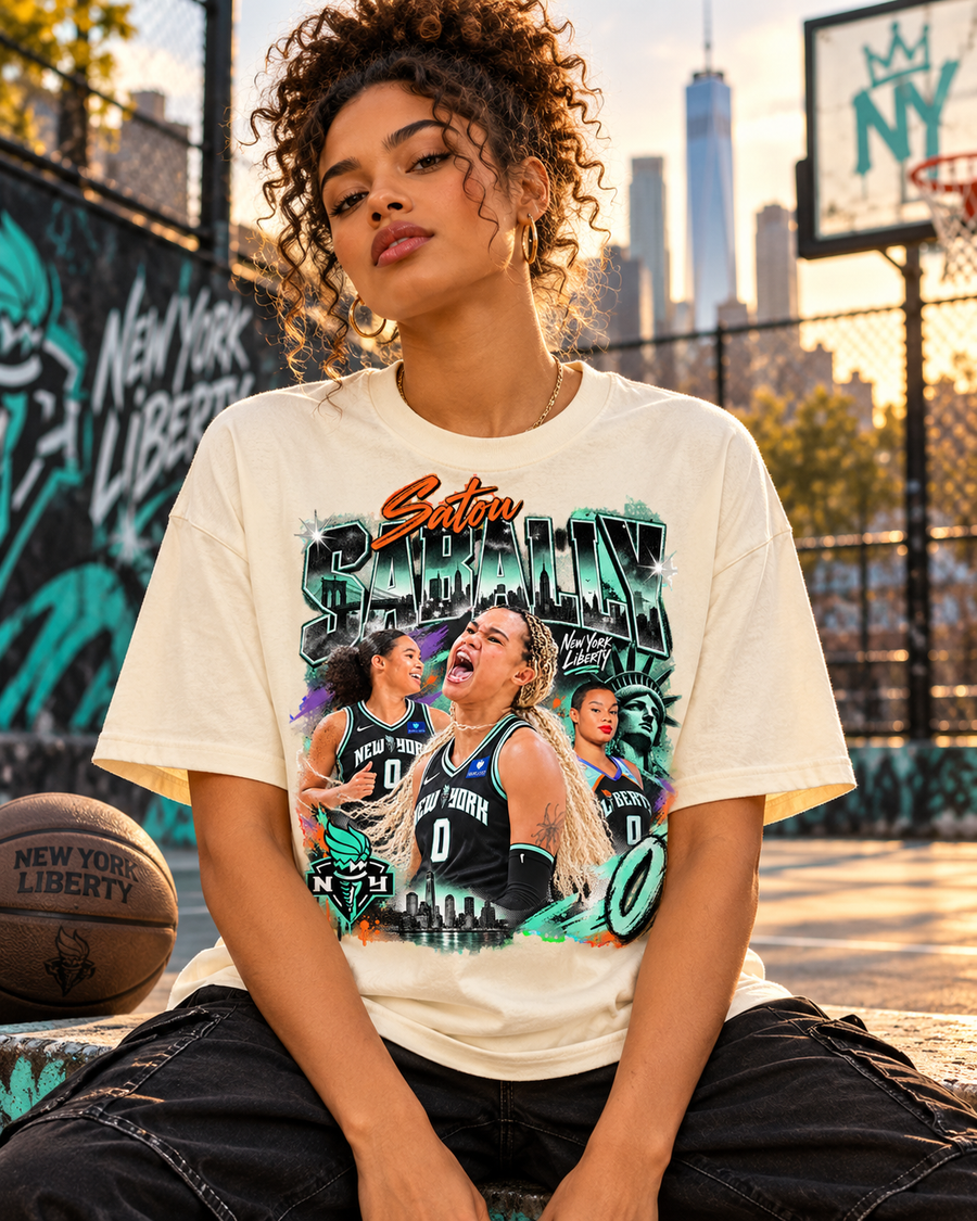 Satou Sabally T-shirt | New York Liberty