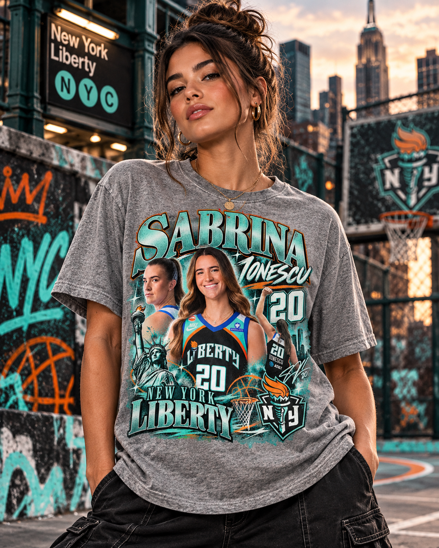 Sabrina Ionescu T-shirt | New York Liberty Tee