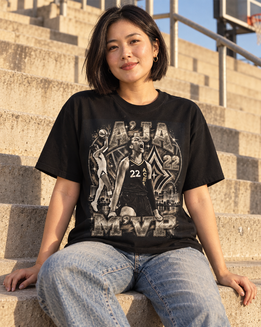 Aja Wilson Shirt | Las Vegas Aces MVP — lifestyle mockup